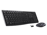 Logitech Combo MK270 Keyboard and mouse BLACK 2.4G WIRELESS